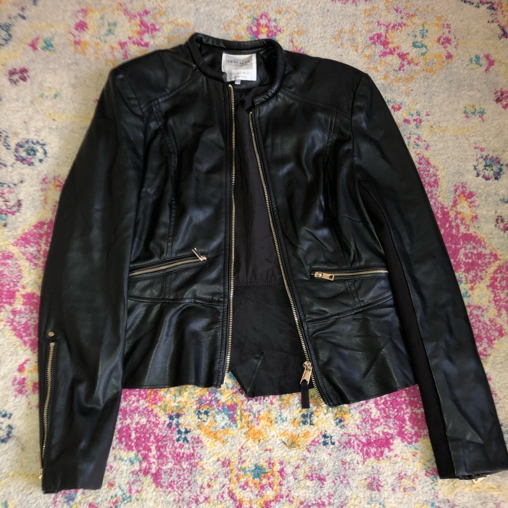 Zara black jean jacket